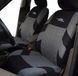 Авточохли універсальні для сидінь авто Сірого кольору з поліестеру Повний комплект автомобільних чохлів А-4 фото 2